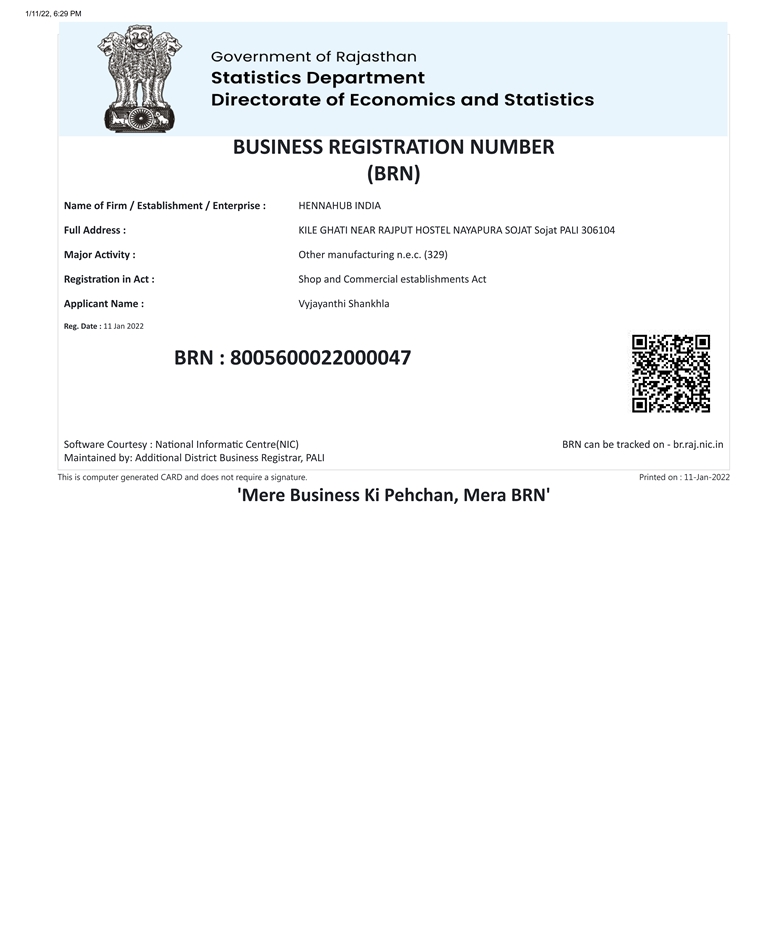 Business Registration