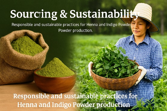 Henna leaves and herbal sourcing (demo)
