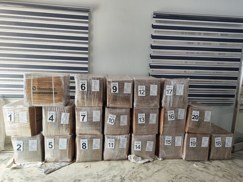 Henna bulk order processing and export documentation