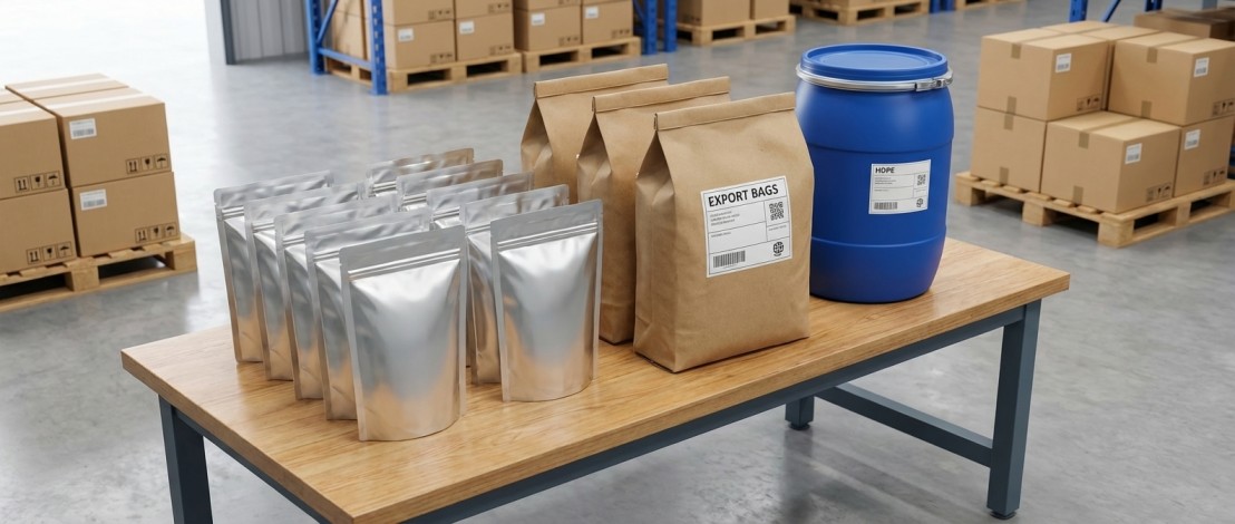 Export Packaging of Stevia Powder