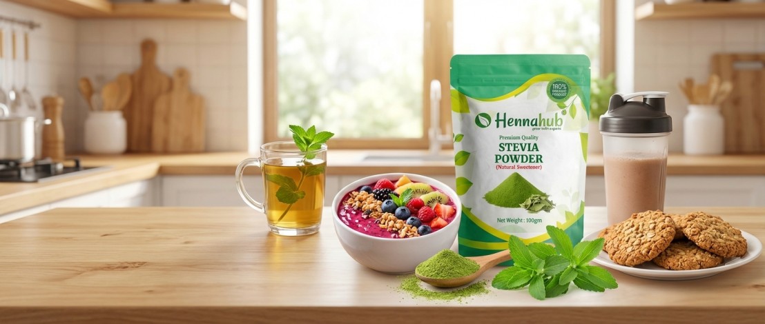 Stevia Powder – The Natural Sweetener Revolution | HennaHub India