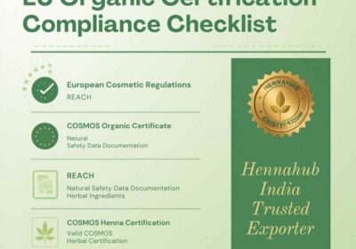 Organic Henna Powder Export to Europe
