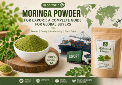 moringa powder export