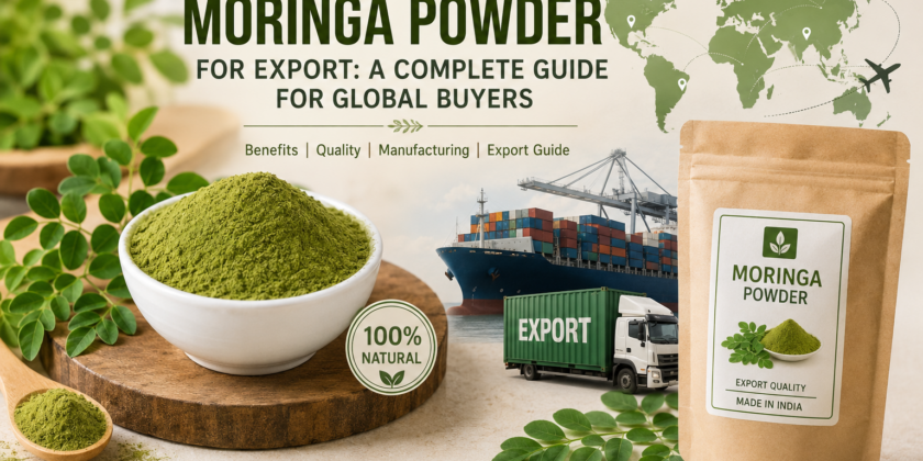 Moringa Powder Export from India: Everything Global Buyers Should Know